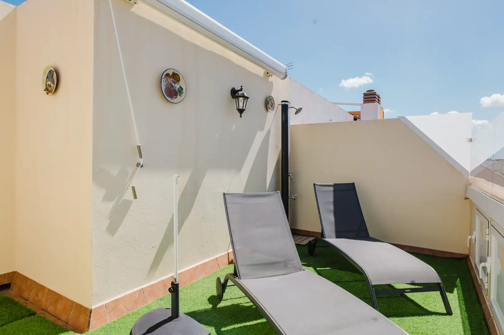 Terrassa de Casa o xalet en venda en Callejón del Castillo - El Calero - Las Huesas