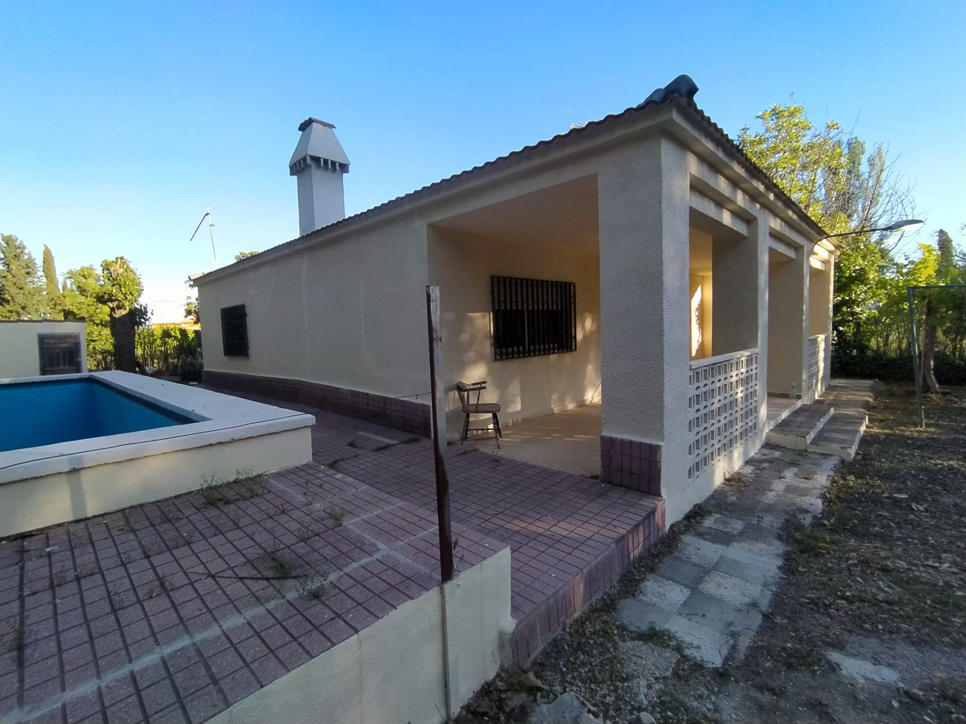 Vista exterior de Finca rústica en venda en  Albacete Capital amb Piscina