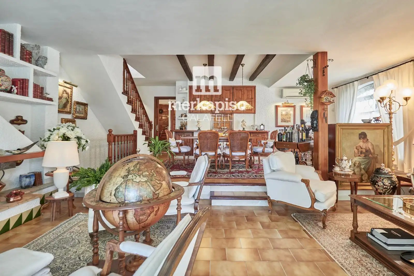 Dining room of Detached homes for sale in Calafell  with Air Conditioner, Heating and Terrace