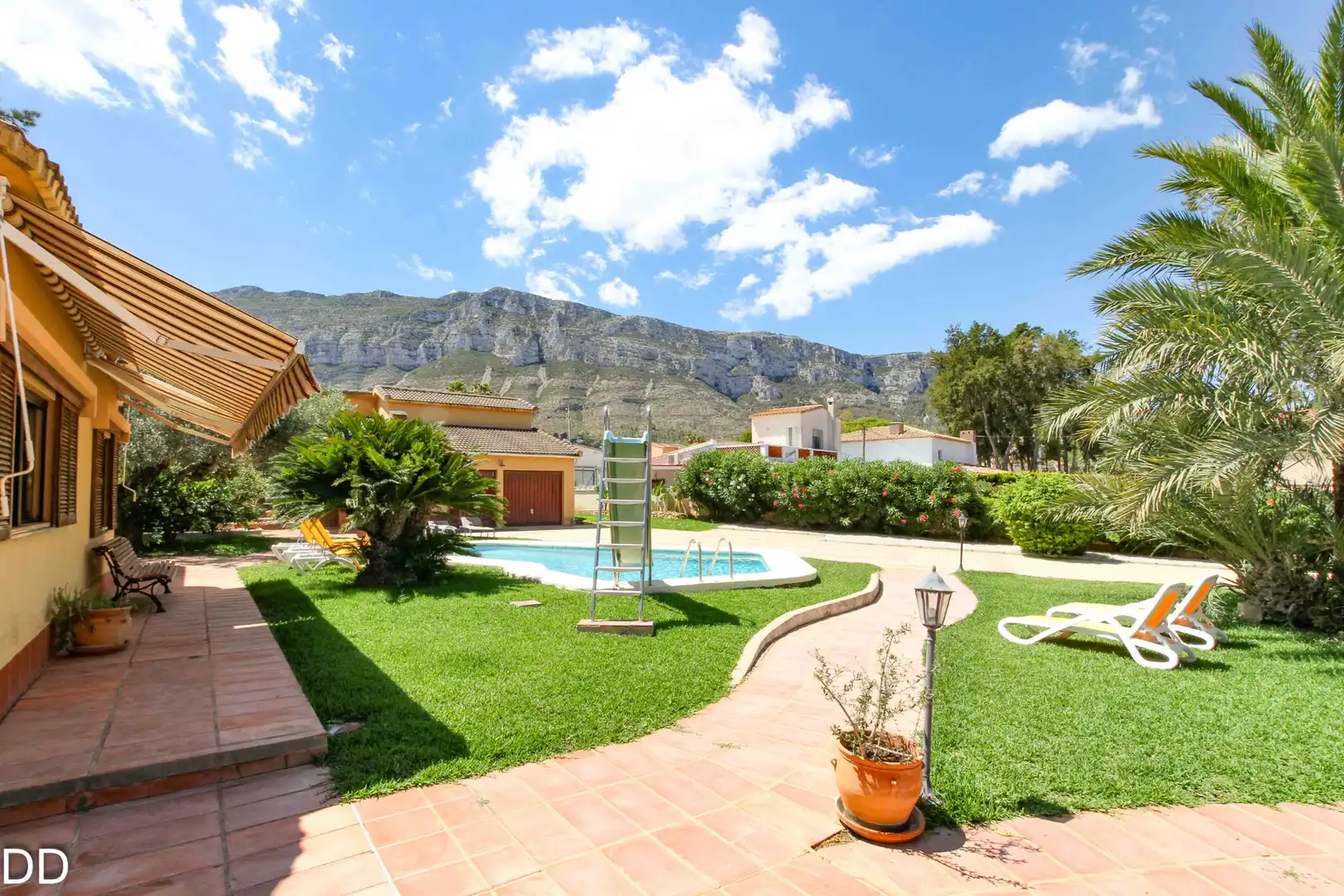 Jardín de Casa o chalet de alquiler en Dénia con Aire acondicionado, Calefacción y Jardín privado