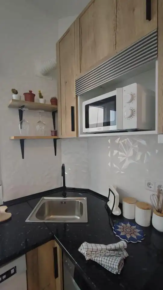Küche von Wohnung zur Miete in Madrid mit Klimaanlage, Heizung und Möbliert