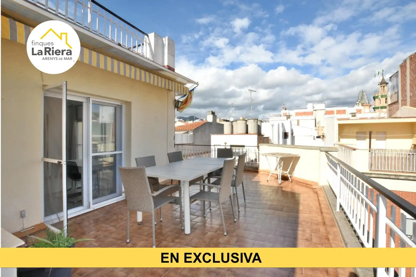 Terrasse von Wohnung zum Verkauf in Arenys de Mar mit Klimaanlage und Terrasse