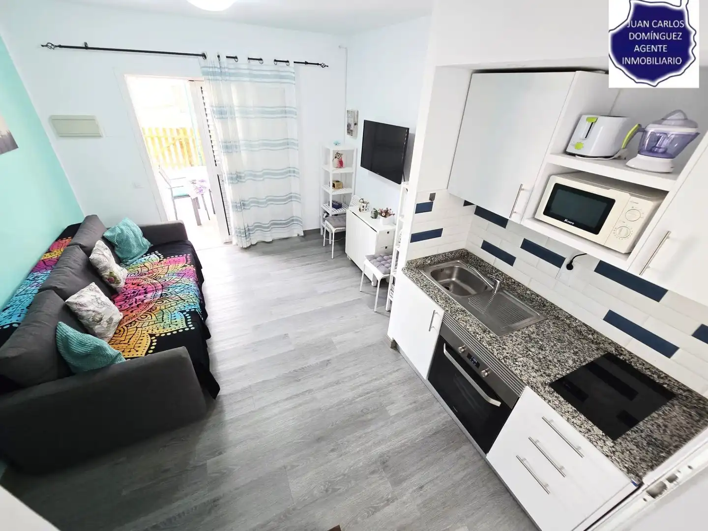 Living room of Houses for rent in San Bartolomé de Tirajana  with Air Conditioner, Terrace and Furnished