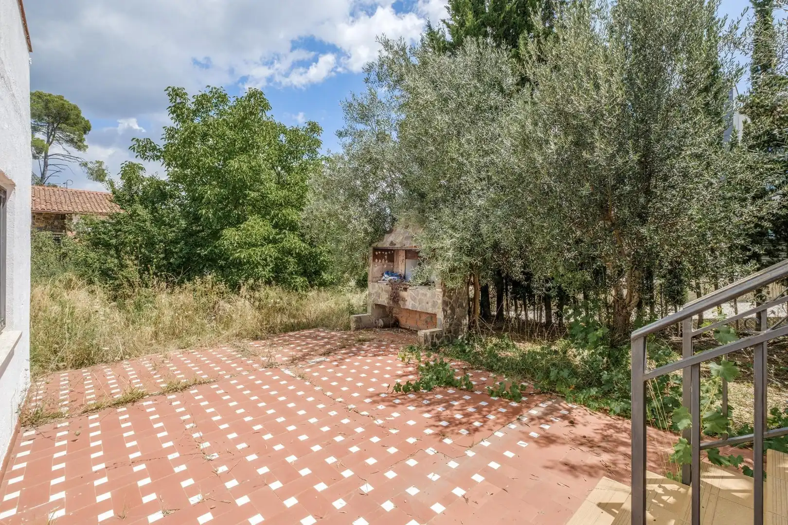 Garden of Houses for sale in Terrassa  with Air Conditioner, Heating and Private garden
