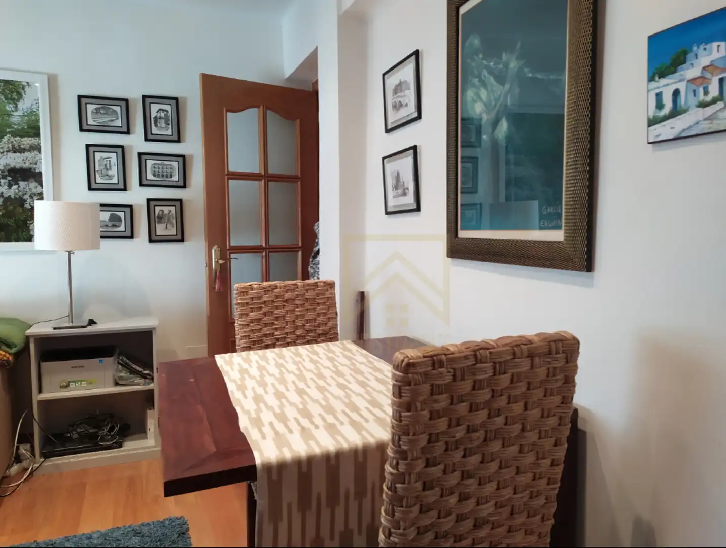Esszimmer von Wohnung zur Miete in Santander mit Heizung und Möbliert