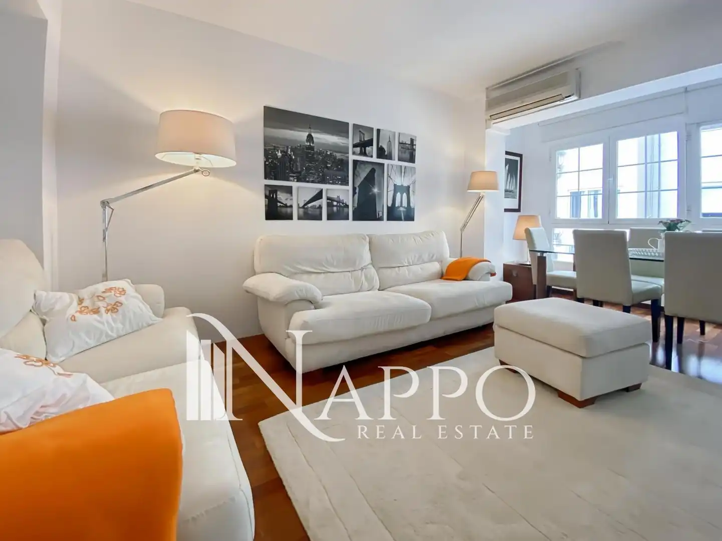Living room of Flat for rent in  Palma de Mallorca  with Air Conditioner, Heating and Terrace