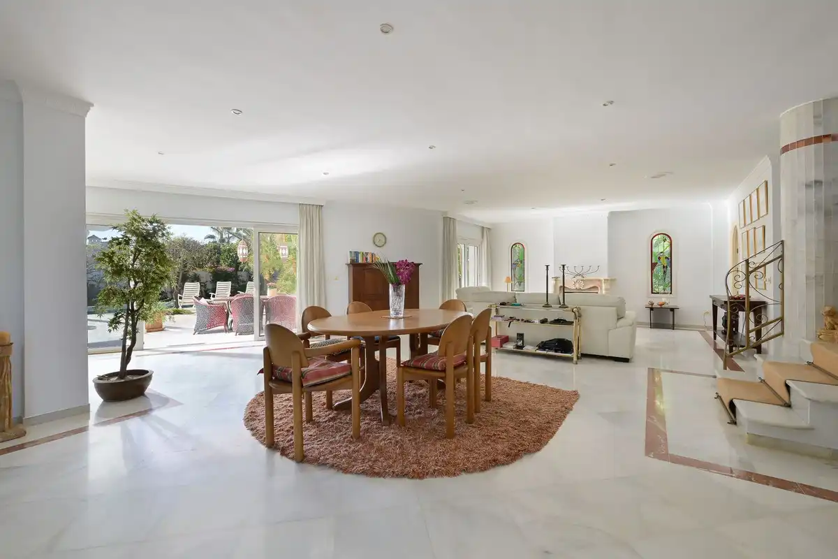 Comedor de Casa o chalet en venta en Marbella con Terraza, Trastero y Piscina