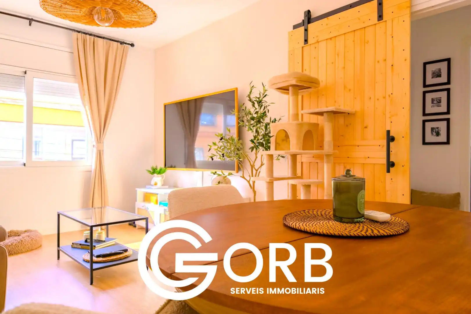 Sala de estar de Piso en venta en Mataró con Aire acondicionado, Calefacción y Terraza