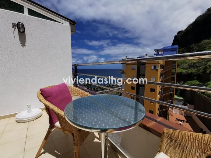 Balcony of Study to rent in Puerto de la Cruz  with Parquet flooring, Terrace and Furnished