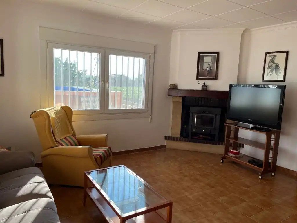 Wohnzimmer von Wohnung zum Verkauf in Benicarló mit Privatgarten, Terrasse und Schwimmbad