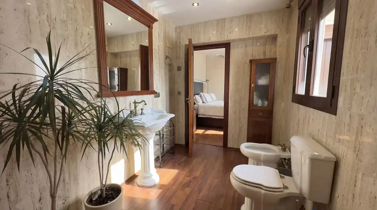 Badezimmer von Maisonette zum Verkauf in Ronda mit Klimaanlage, Terrasse und Alarm