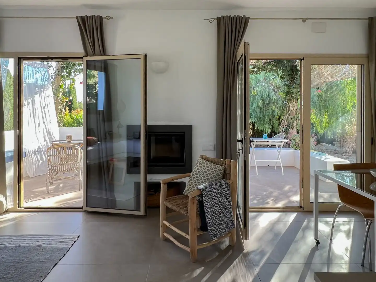 Sala d'estar de Casa o xalet en venda en Jávea / Xàbia amb Aire condicionat, Calefacció i Jardí privat