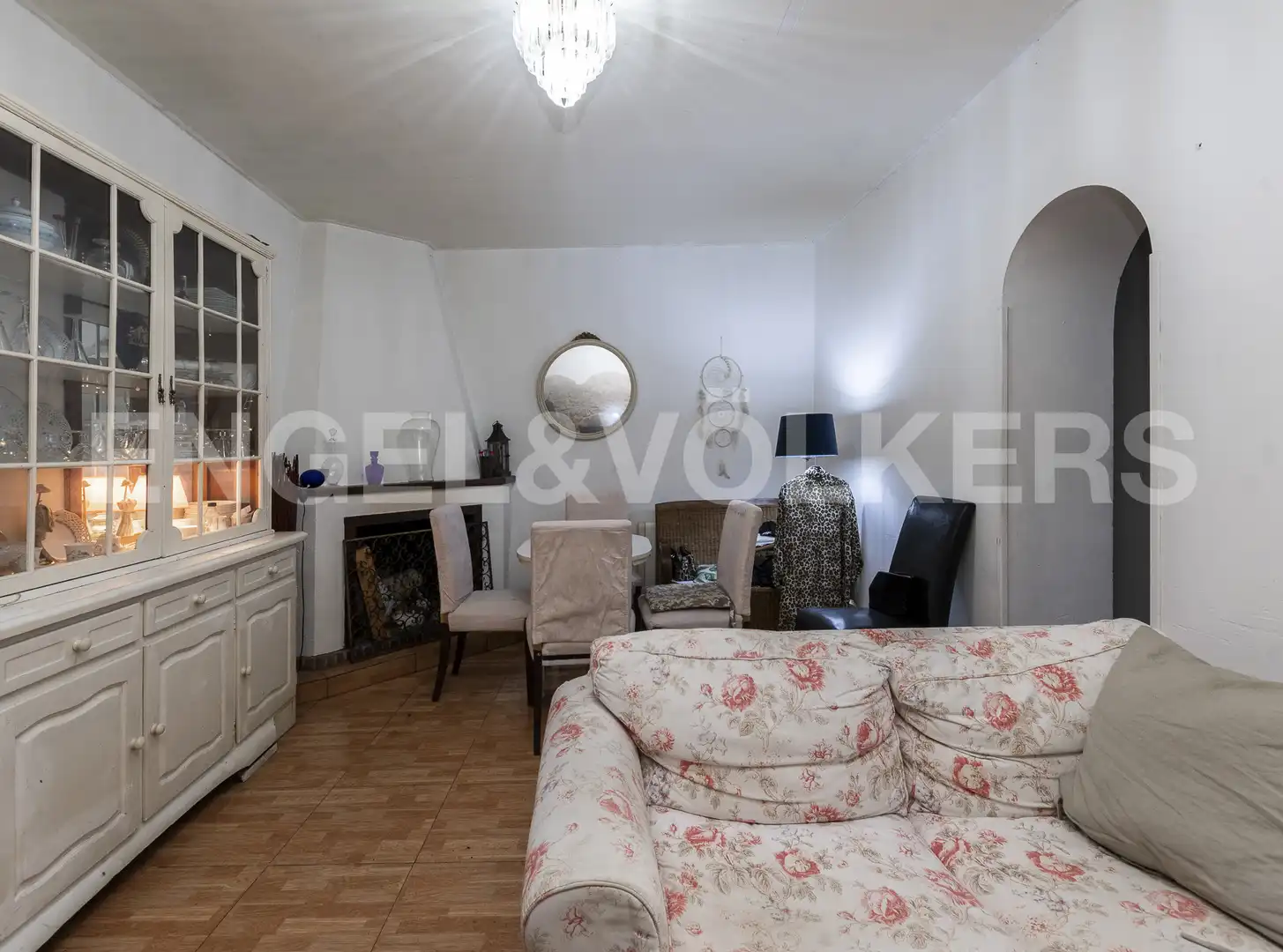Sala d'estar de Casa adosada en venda en Arenys de Munt amb Calefacció, Terrassa i Jacuzzi