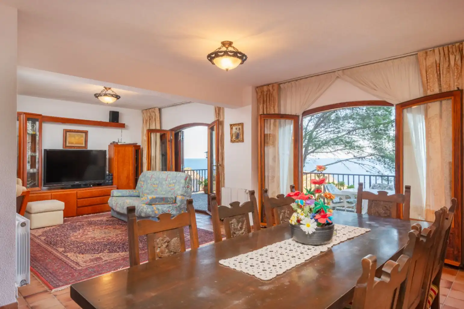 Comedor de Casa o chalet en venta en Palafrugell con Aire acondicionado, Calefacción y Jardín privado