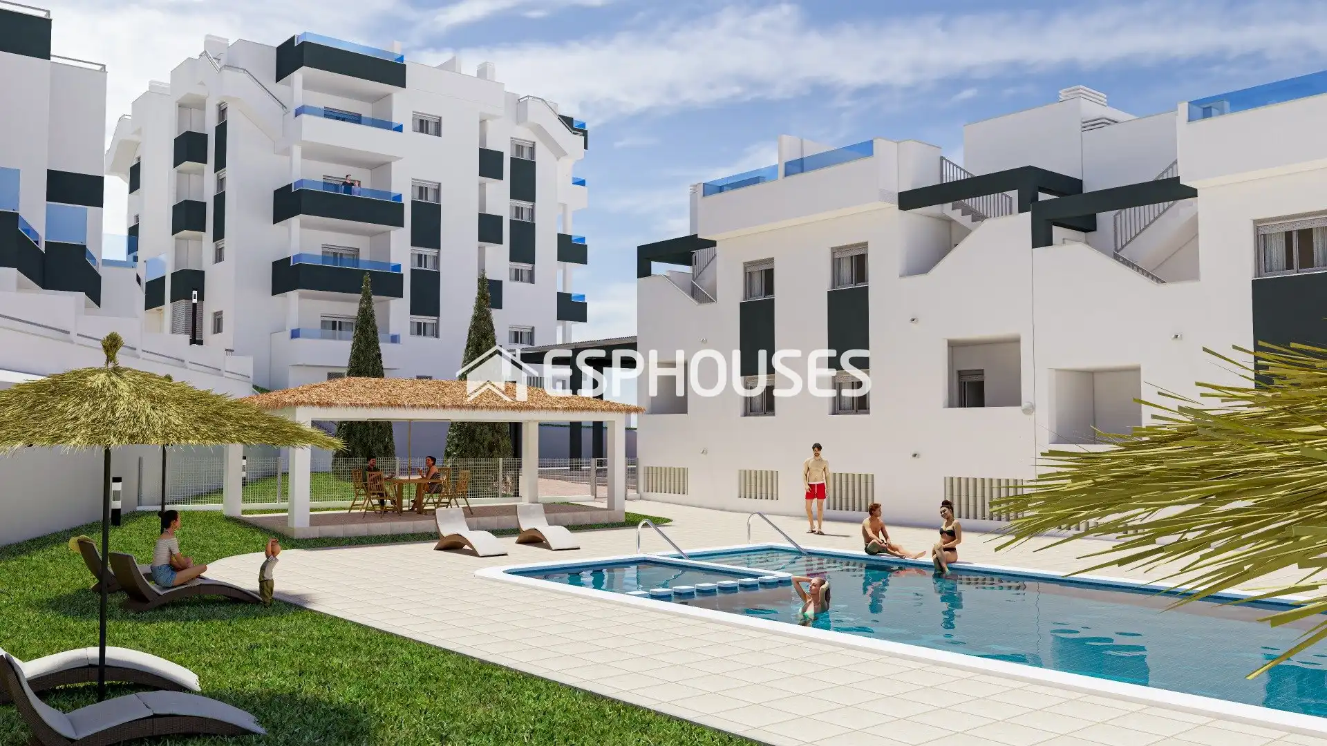 Exterior view of Ground floor for sale in Orihuela  with Air Conditioner, Terrace and Balcony