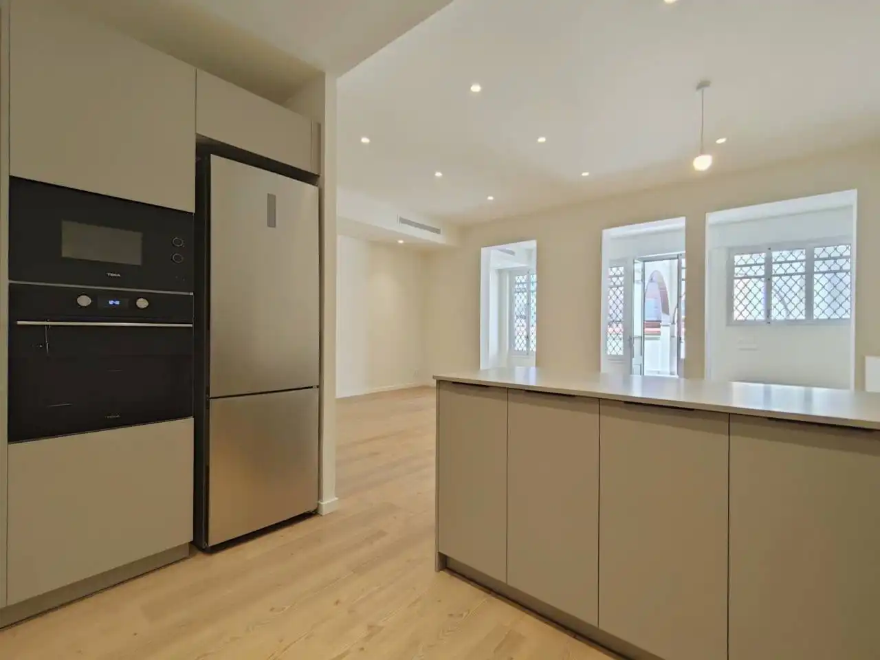 Cocina de Piso de alquiler en Manresa con Aire acondicionado, Calefacción y Terraza
