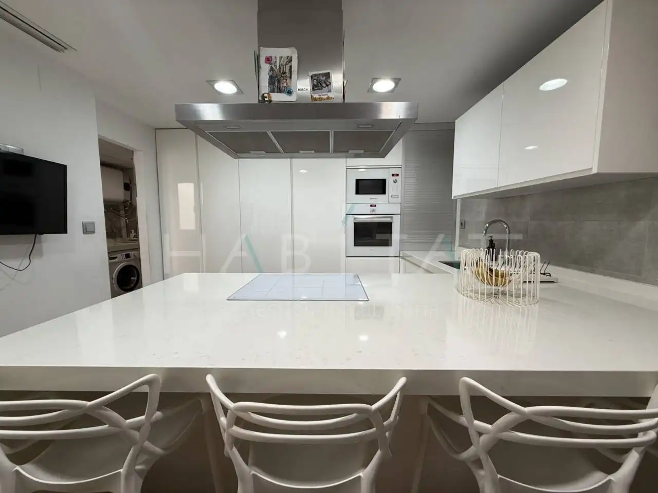 Cocina de Apartamento en venta en Pilar de la Horadada con Aire acondicionado, Amueblado y Balcón