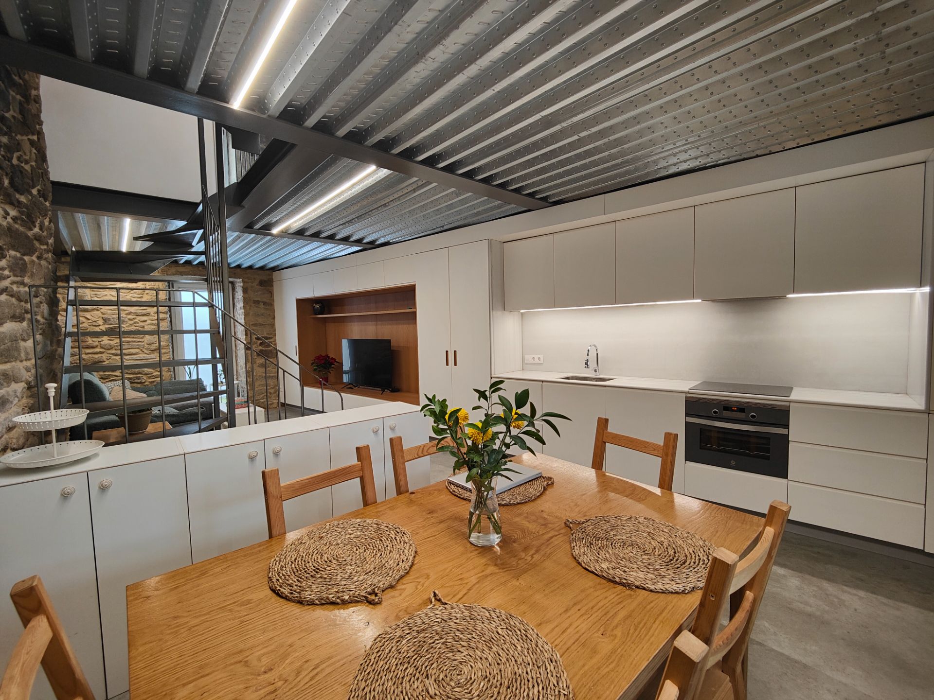 Kitchen of House or chalet for sale in Rianxo  with Heating, Terrace and Furnished