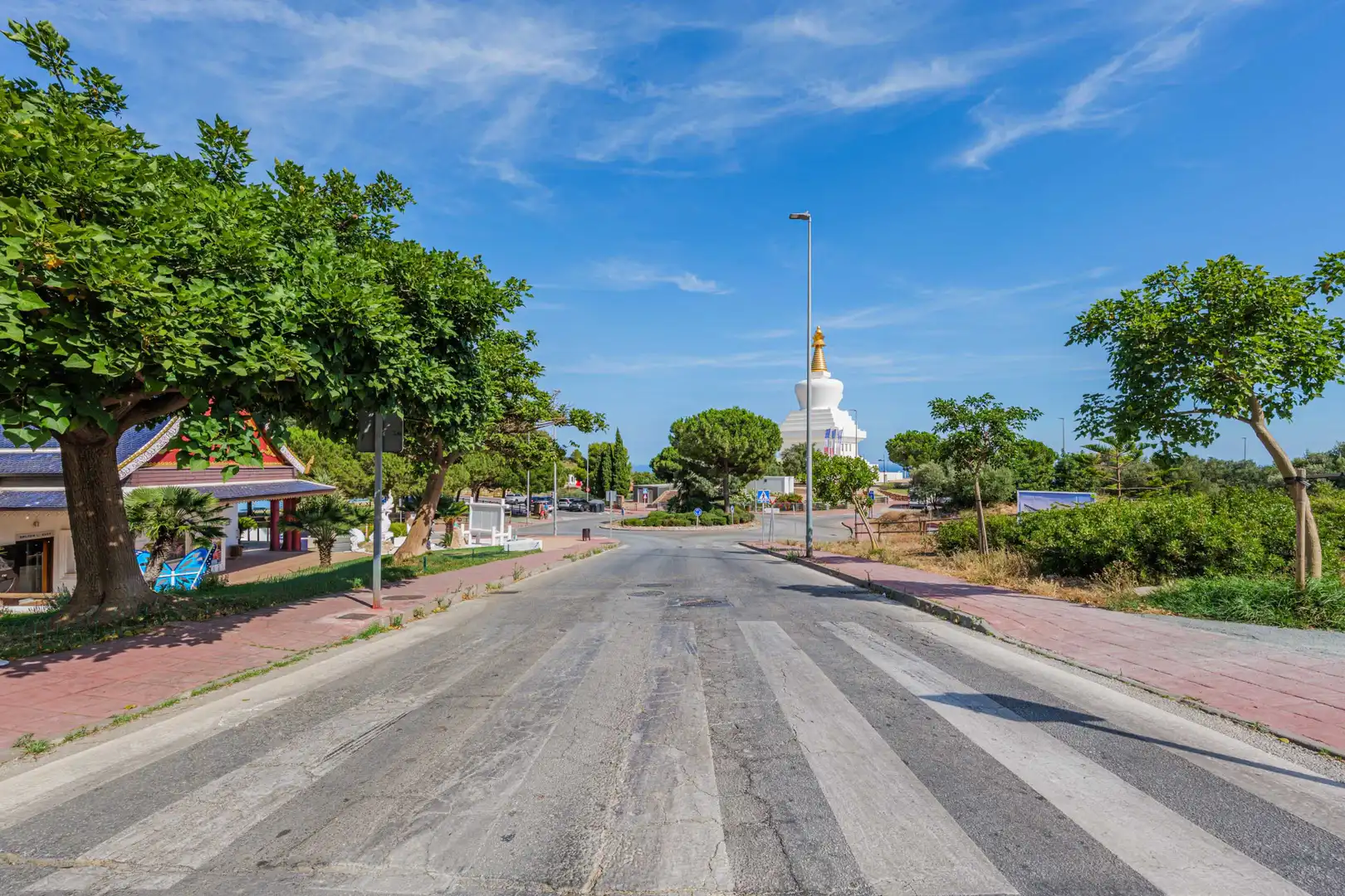 Vista exterior de Àtic en venda en Benalmádena amb Aire condicionat, Terrassa i Piscina