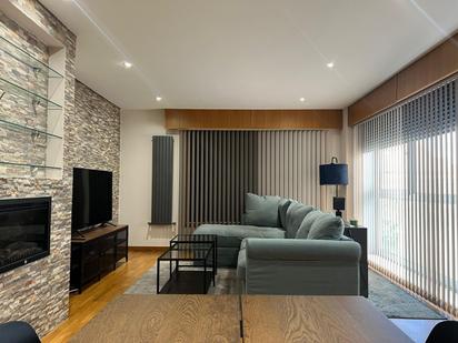Living room of Flat to rent in Oleiros  with Heating, Private garden and Terrace
