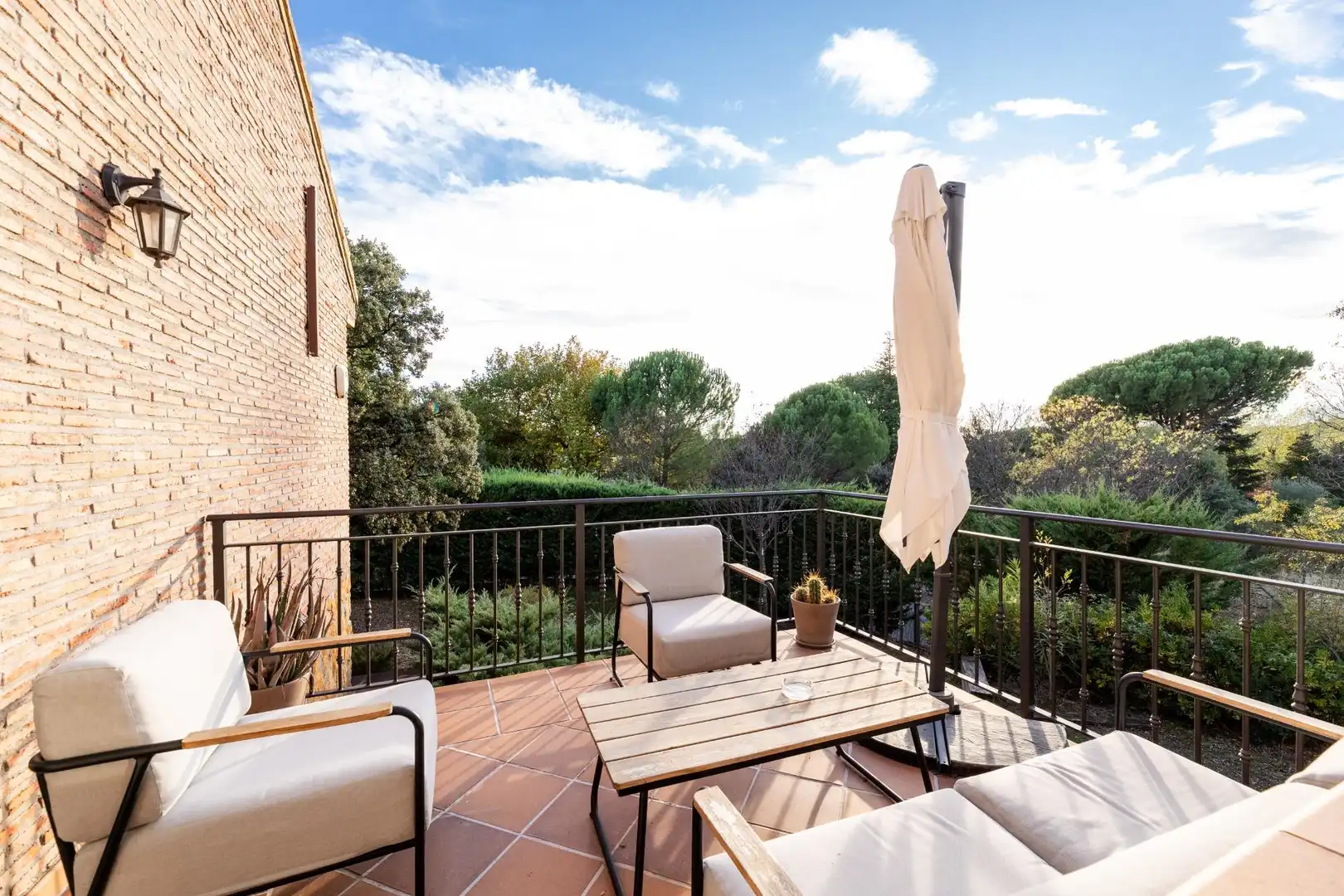 Terraza de Casa o chalet en venta en Torrelodones con Aire acondicionado, Calefacción y Jardín privado