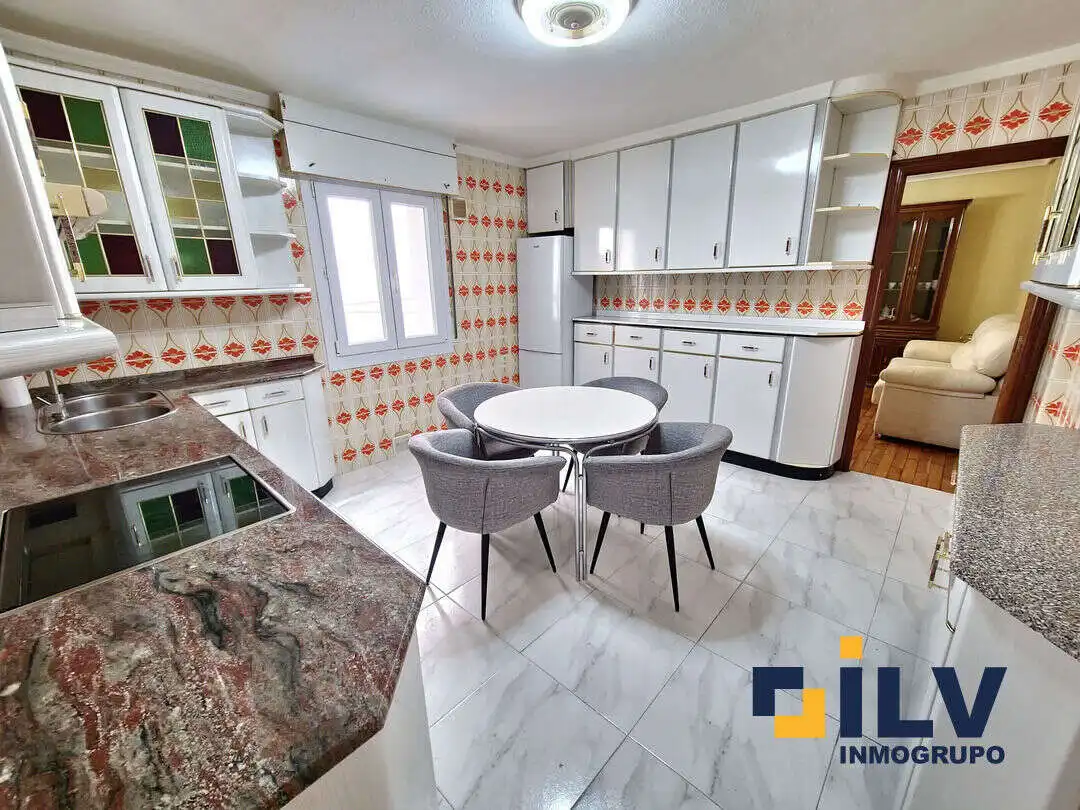 Kitchen of Flat for sale in Santurtzi   with Balcony