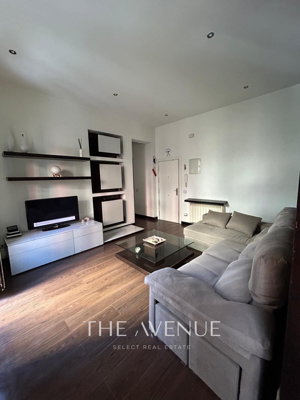 Living room of Flat for sale in  Madrid Capital  with Air Conditioner, Heating and Storage room
