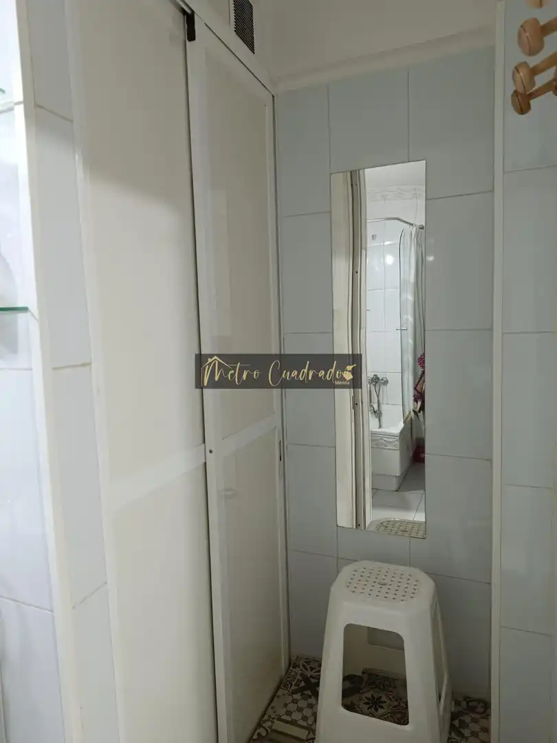 Schlafzimmer von Wohnung zur Miete in Mérida mit Klimaanlage und Möbliert