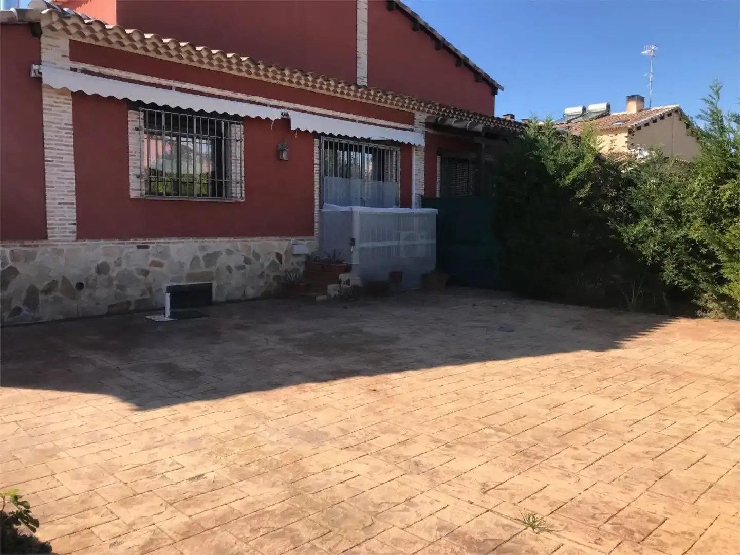Jardín de Casa o chalet en venta en Tribaldos con Aire acondicionado, Jardín privado y Piscina