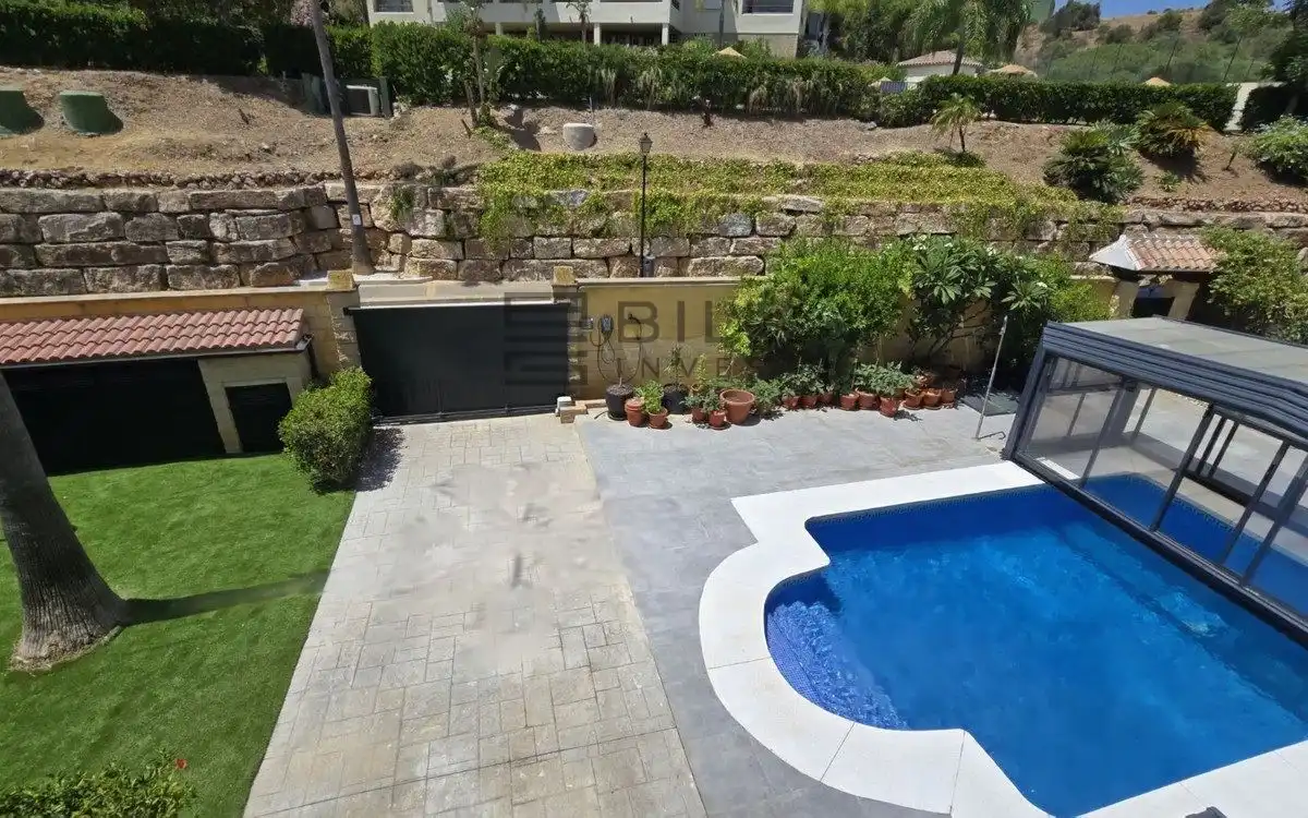Piscina de Casa o chalet en venta en Mijas con Aire acondicionado, Terraza y Piscina