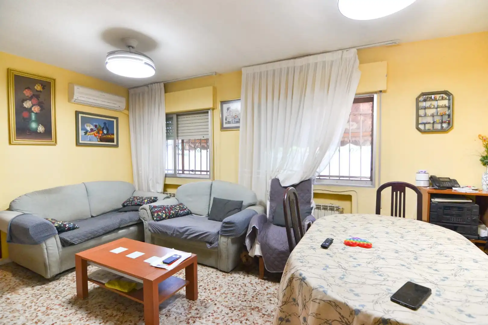 Sala d'estar de Casa o xalet en venda en Quijorna amb Aire condicionat, Calefacció i Terrassa