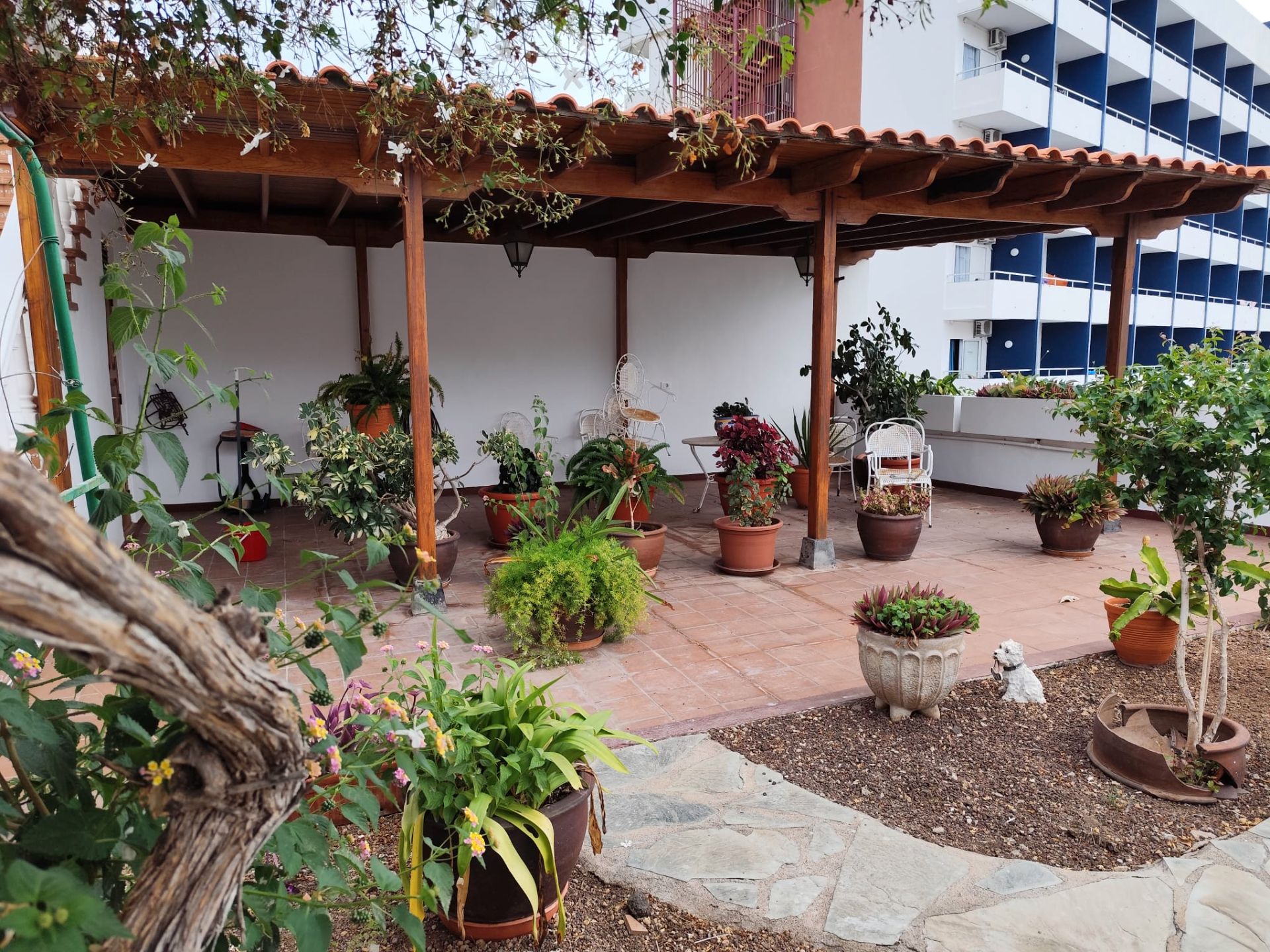 Terrassa de Casa adosada en venda en Candelaria amb Jardí privat, Terrassa i Traster