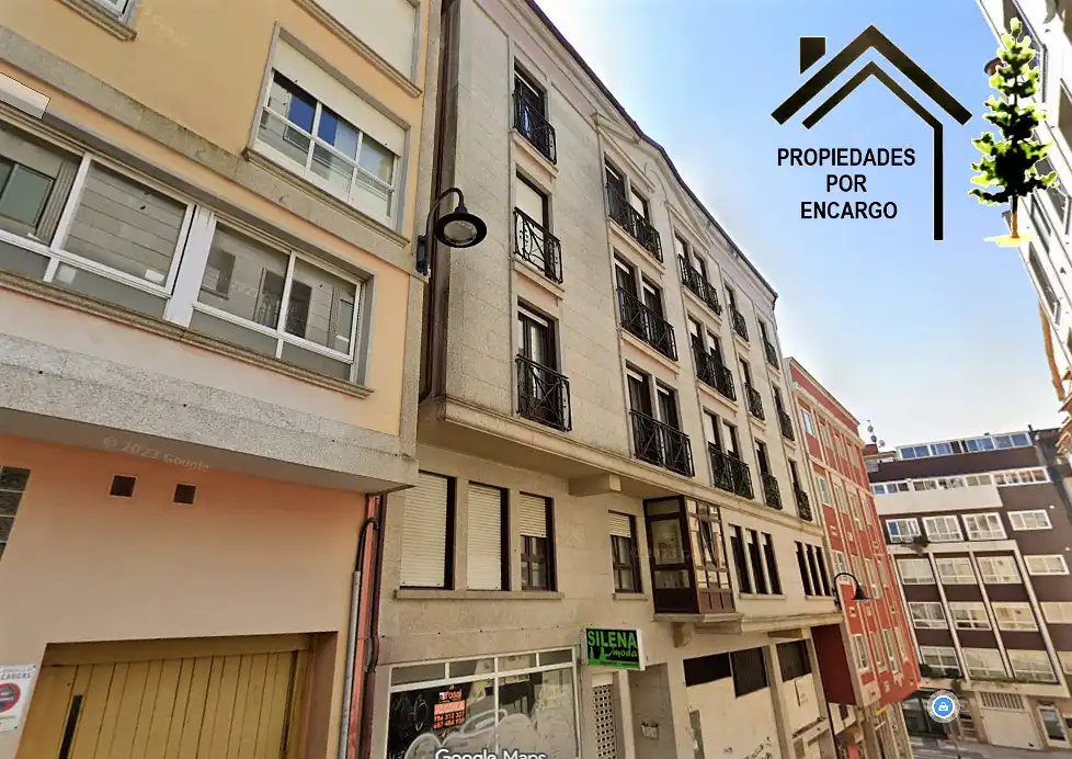 Vista exterior de Piso en venta en Cangas  con Calefacción y Trastero