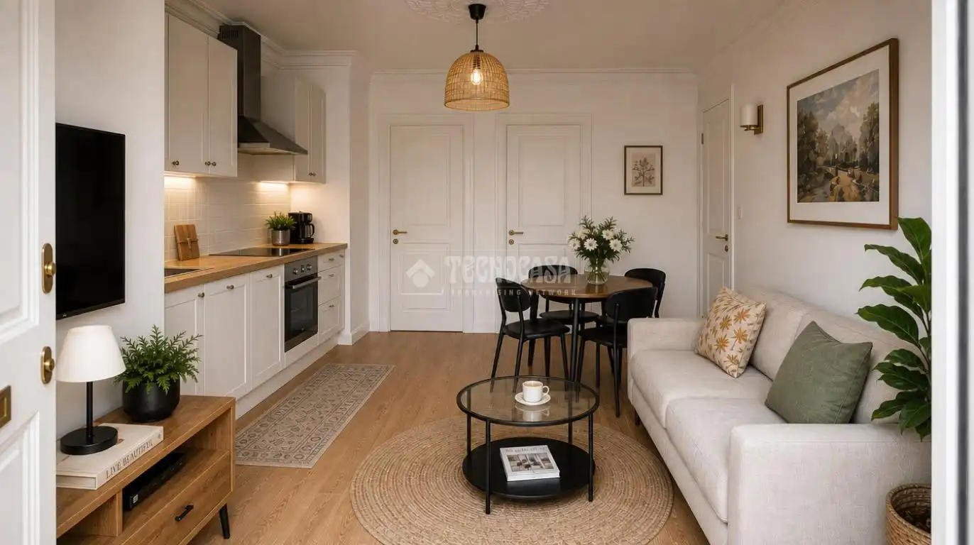 Sala d'estar de Casa o xalet en venda en Madrid