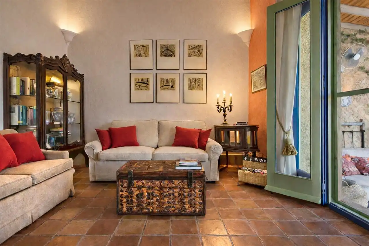 Sala de estar de Casa o chalet en venta en Níjar con Aire acondicionado, Calefacción y Jardín privado