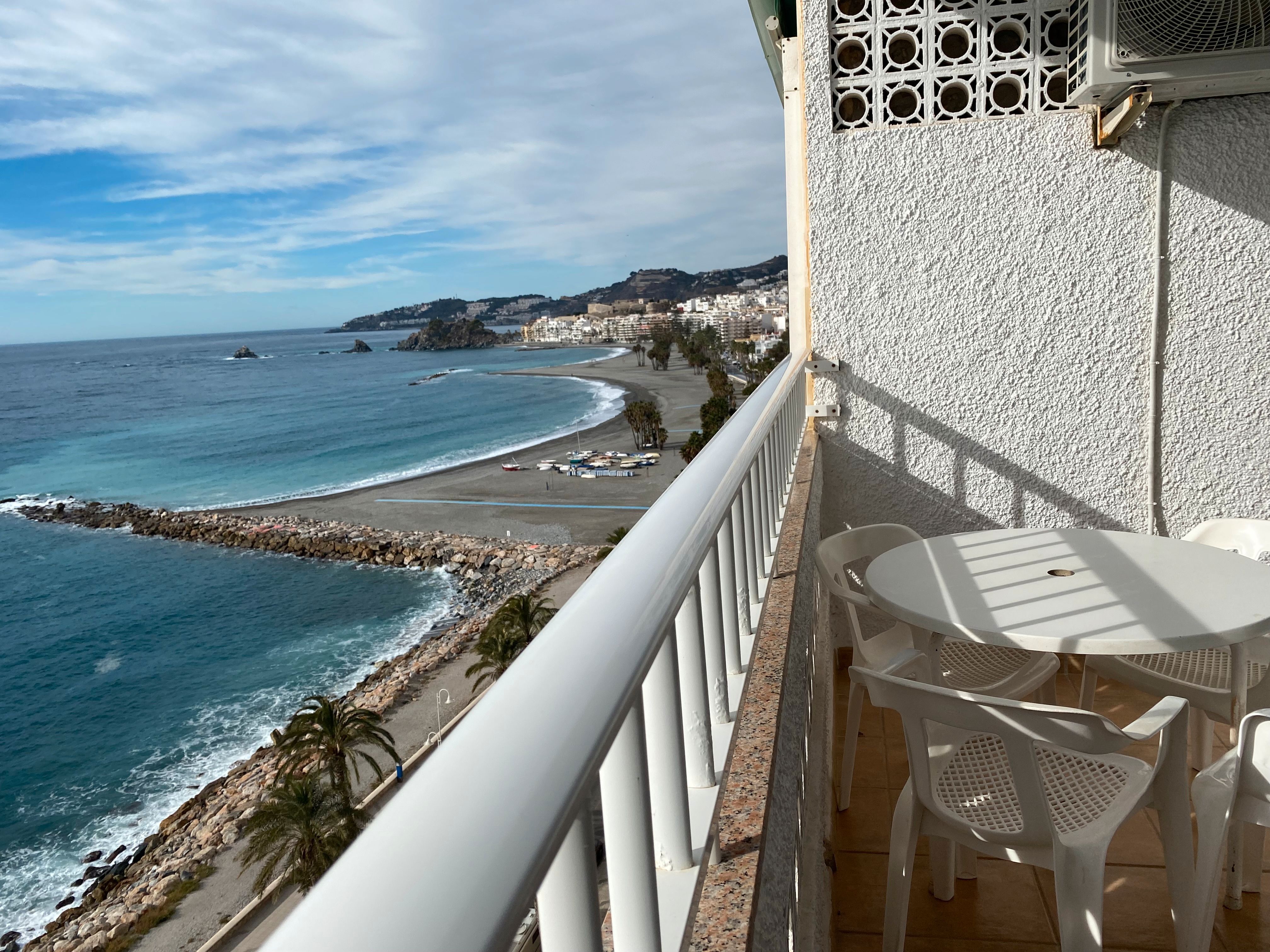 Bedroom of Apartment to rent in Almuñécar  with Terrace, Furnished and Oven