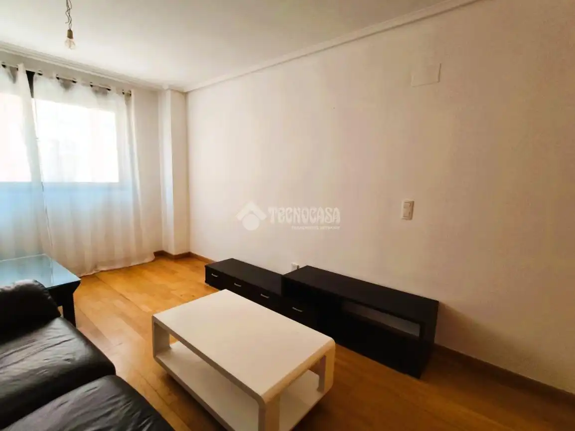 Sala de estar de Piso de alquiler en Zaragoza con Calefacción, Parquet y Terraza