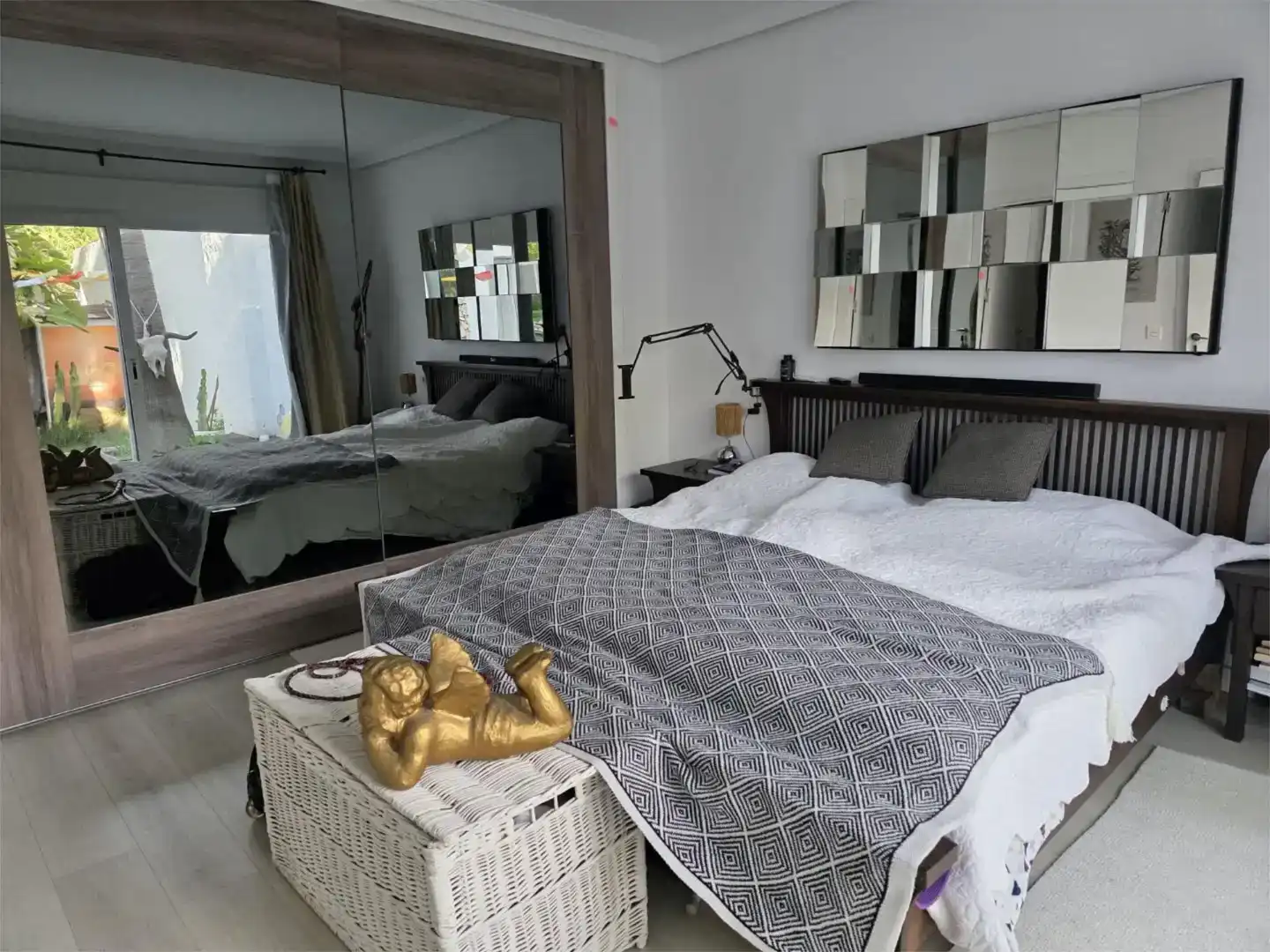 Bedroom of Houses for sale in Marbella  with Air Conditioner and Swimming Pool