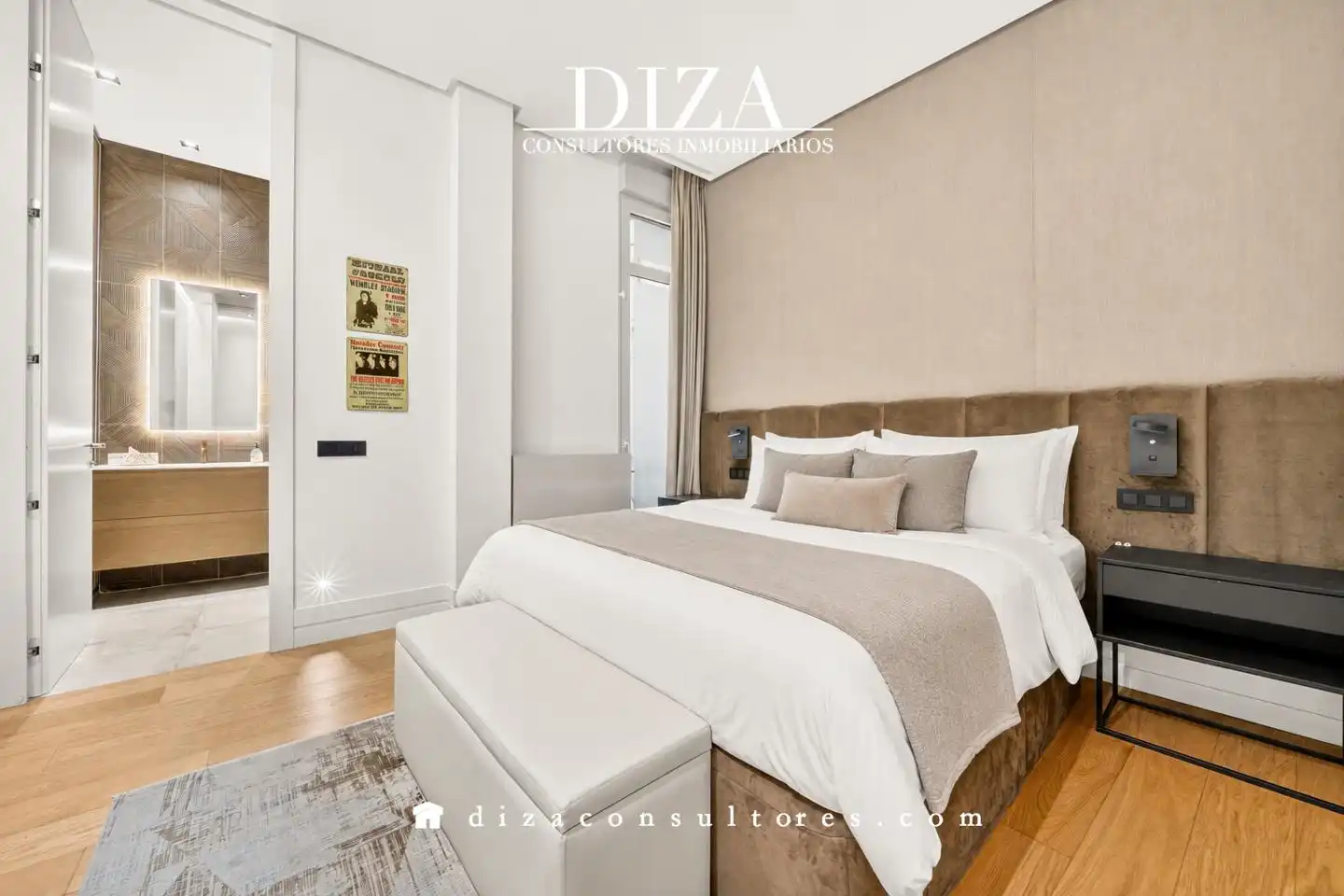 Bedroom of Ground floor for rent in Madrid  with Air Conditioner and Furnished