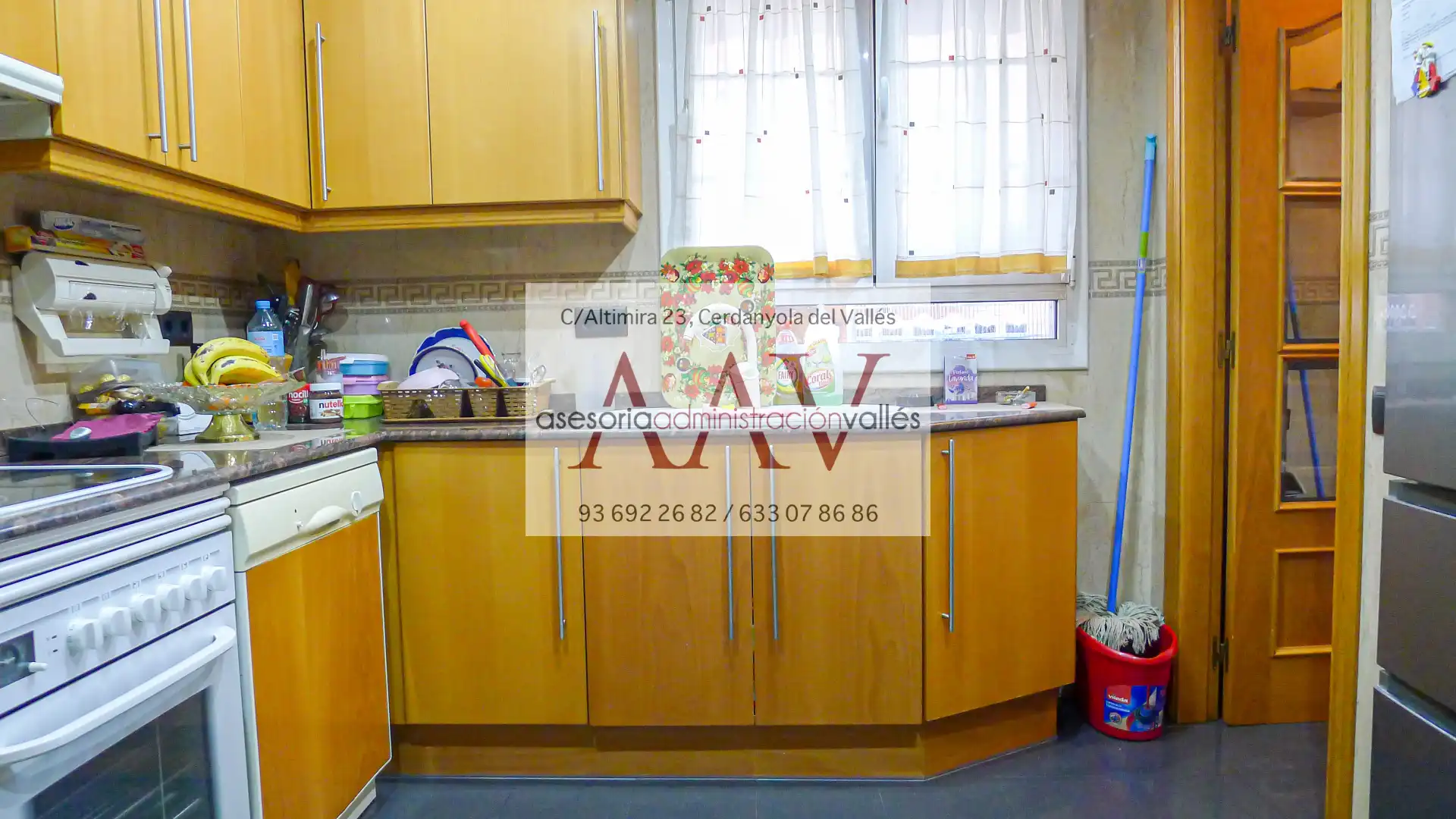Cocina de Piso en venta en Cerdanyola del Vallès con Aire acondicionado, Calefacción y Amueblado