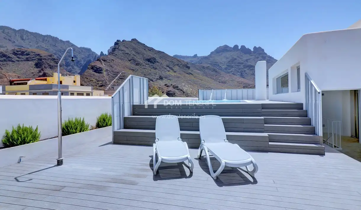 Terrace of Flat for sale in Adeje  with Swimming Pool, Furnished and Oven