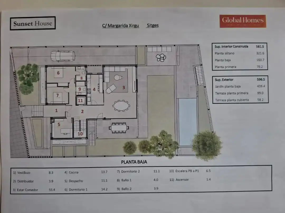 Haus oder Chalet zum Verkauf in Sitges mit Klimaanlage, Heizung und Privatgarten