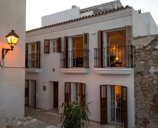 Exterior view of Single-family semi-detached for sale in Eivissa  with Air Conditioner, Terrace and Storage room