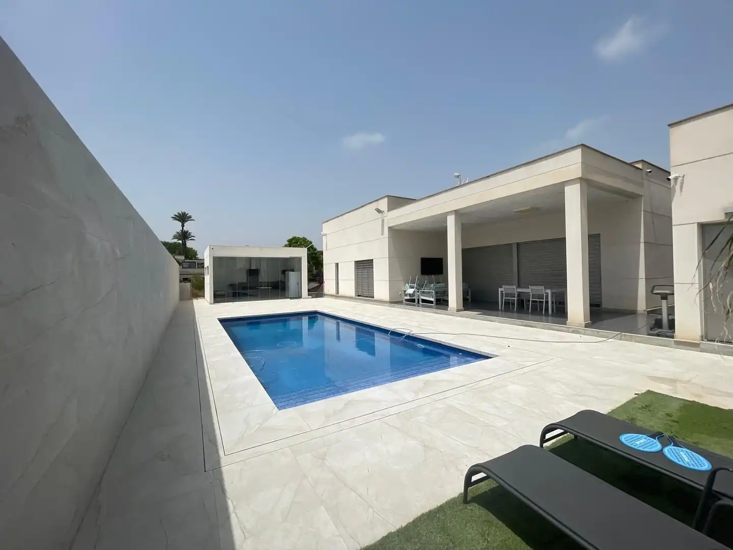 Swimming pool of Houses for sale in Mutxamel  with Air Conditioner, Private garden and Storage room