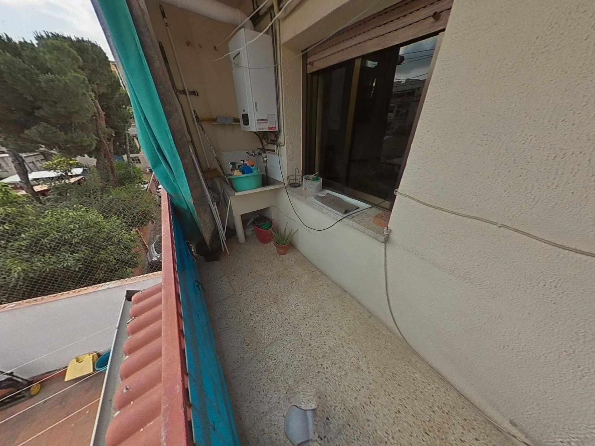 Terrassa de Pis de lloguer en Mollet del Vallès amb Aire condicionat, Calefacció i Moblat