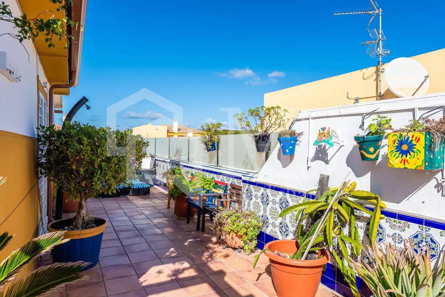 Terrasse von Dachboden zum Verkauf in Vélez-Málaga mit Klimaanlage, Terrasse und Abstellraum