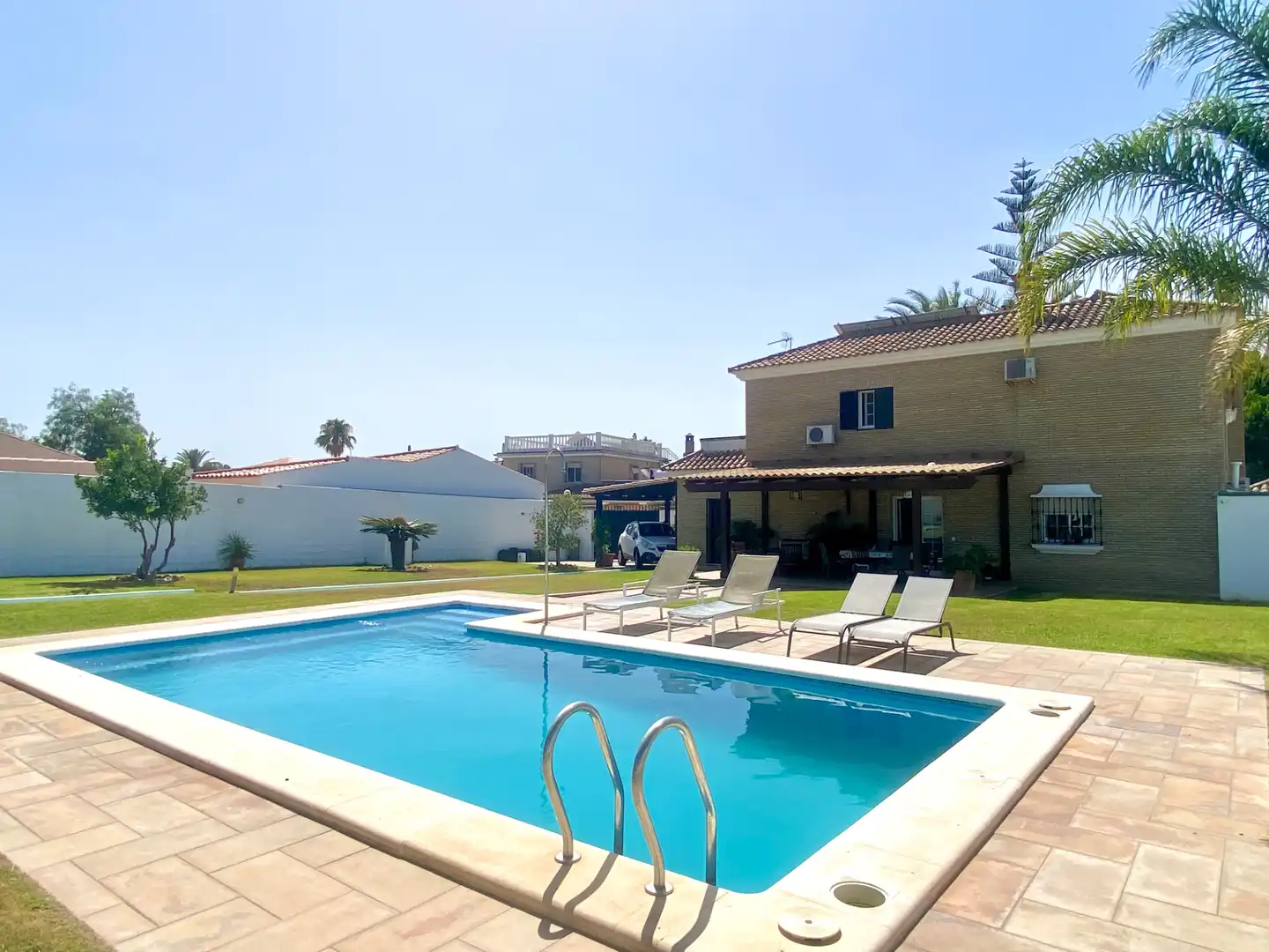 Piscina de Casa o chalet en venta en El Puerto de Santa María con Calefacción, Jardín privado y Piscina
