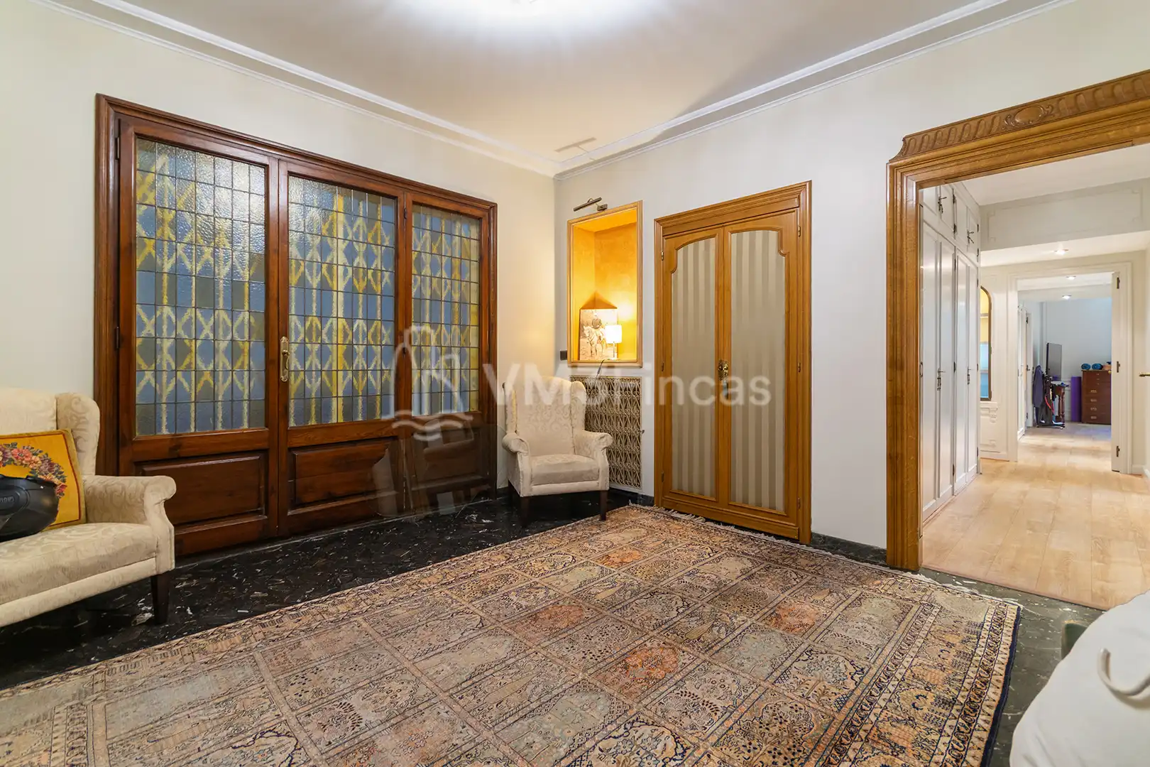 Wohnung zur Miete in Barcelona mit Klimaanlage, Heizung und Parkett