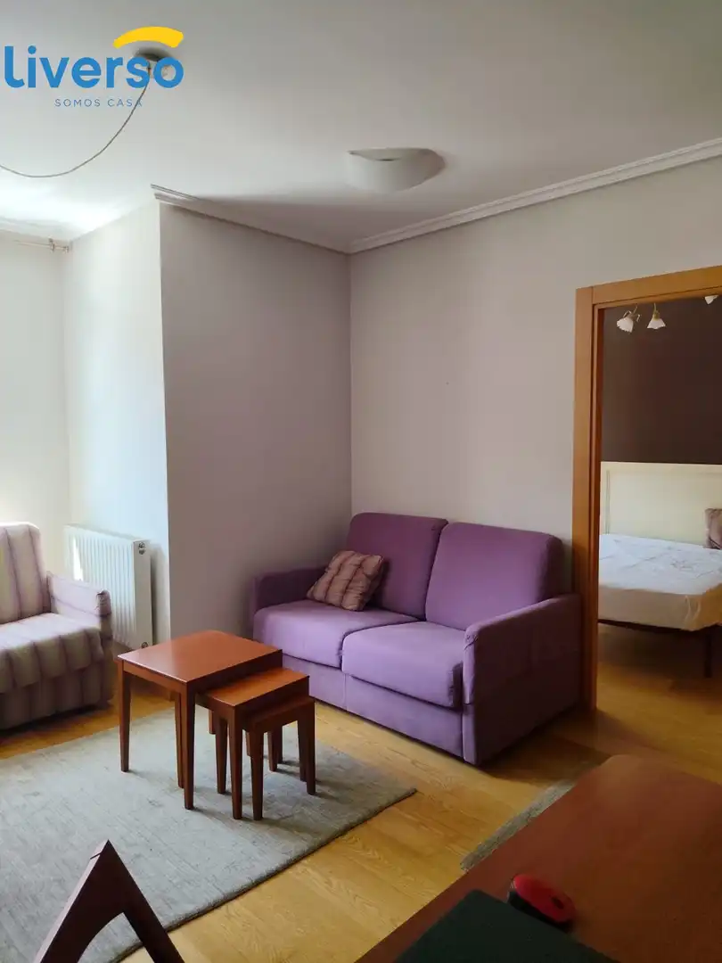 Living room of Flat for sale in Burgos  with Furnished