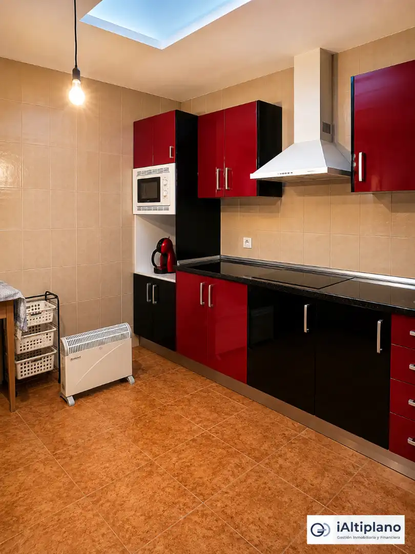 Cocina de Casa o chalet en venta en Almuradiel con Aire acondicionado, Calefacción y Jardín privado